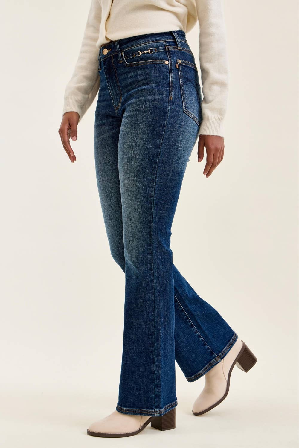 MR DAISY Bootcut w/ Harness Trim DK Sunset Ride