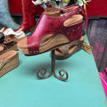 Red distressed Carly