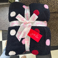Jess Lea polkadotted blanket
