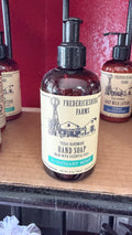 Fredericksburg Farms, Texas, handmade hand soap, made with essential oils in rosemary mint